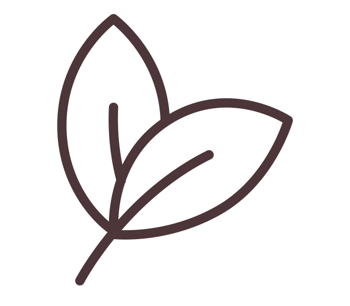 Icon of a leaf 
